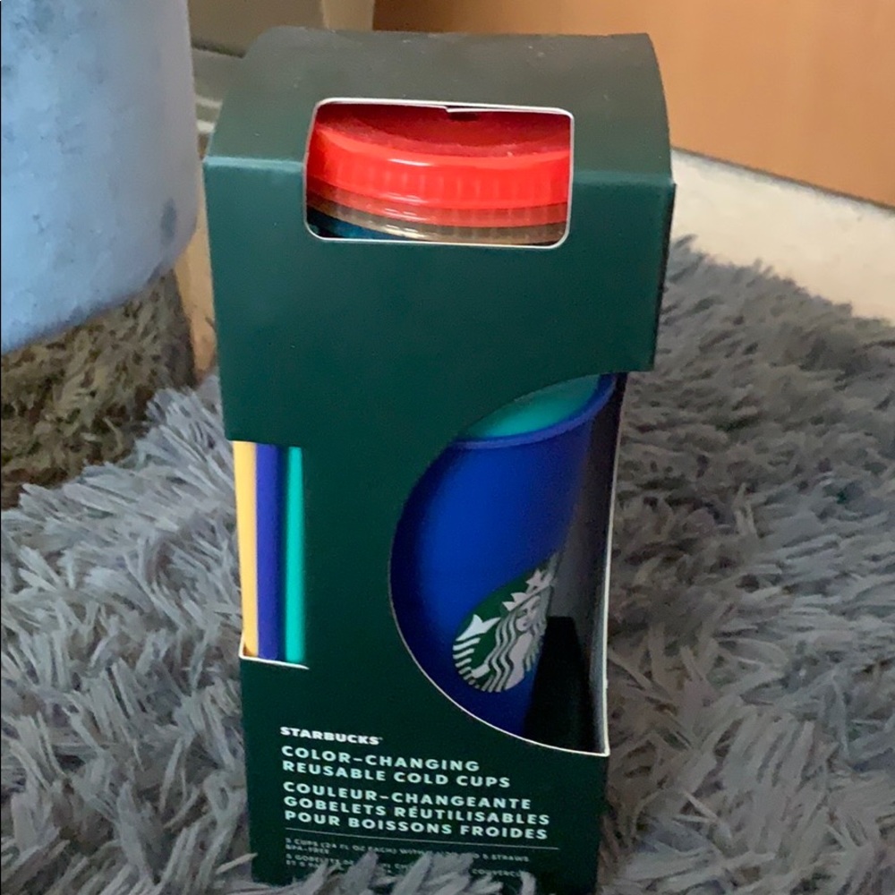 All Three Cups Starbucks View 2